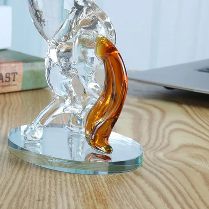 Crystal Horse Figurine