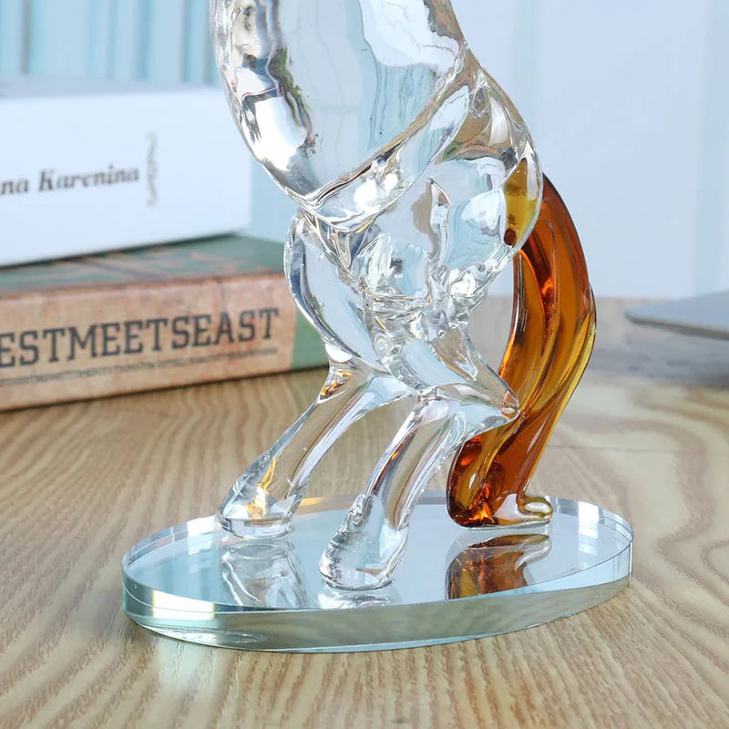 Crystal Horse Figurine