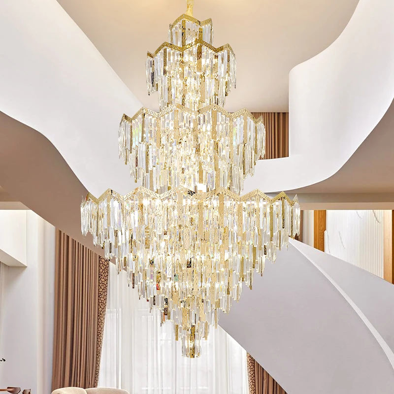 Duplex Crystal Chandelier