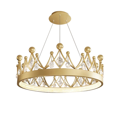 Crystal Crown Light Luxury Lamp