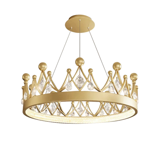 Crystal Crown Light Luxury Lamp