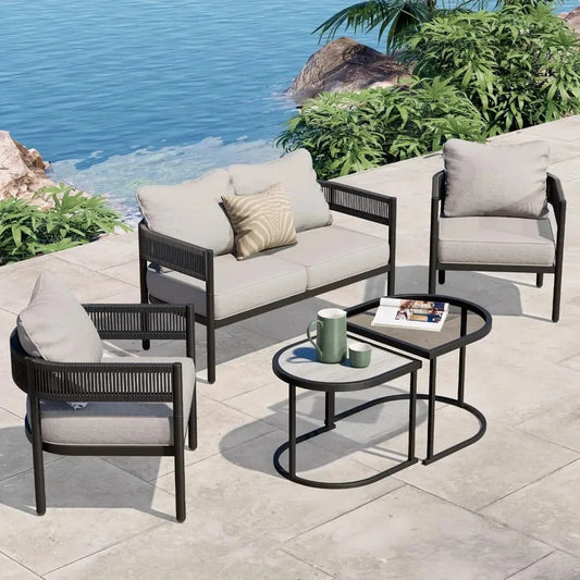 Grand Patio Wicker Outdoor Furniture Set