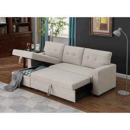 Living Room Convertible Sofa Bed Recliner