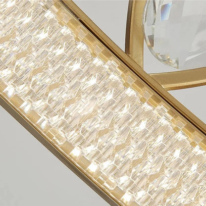 Crystal Crown Light Luxury Lamp