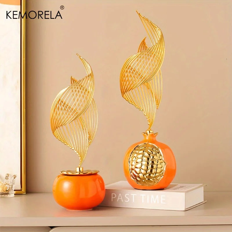 Ceramic Statue Nordic Creative Light Luxury Sculpture