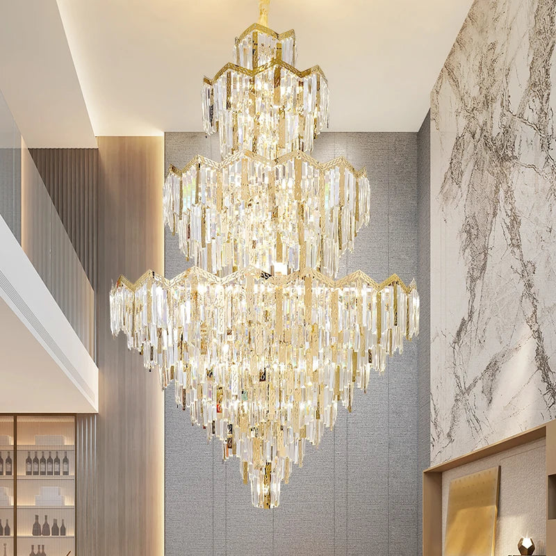 Duplex Crystal Chandelier