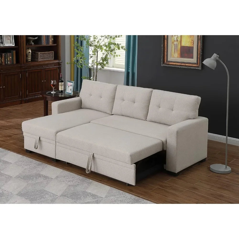 Living Room Convertible Sofa Bed Recliner