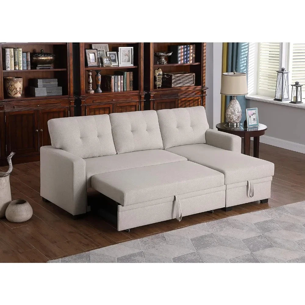 Living Room Convertible Sofa Bed Recliner