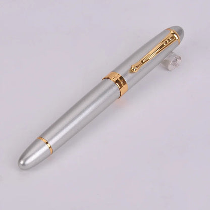 Luxury Dazzle Blue Fountain Pen High Quality Metal Inking Pens for Office