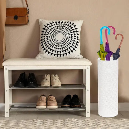 Free Standing Umbrella Holder round metal Umbrella Stand for Home or Office