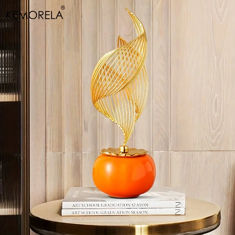 Ceramic Statue Nordic Creative Light Luxury Sculpture