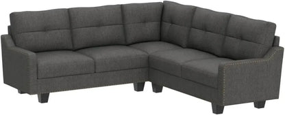 Convertible Sectional Sofa L Shaped Reversible Sectional Couch