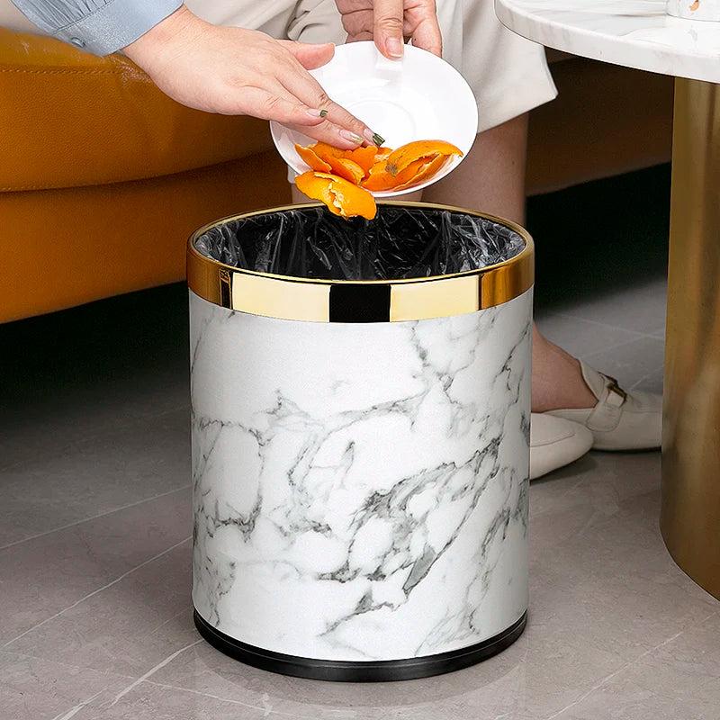 Luxury Creative Large Garbage Bin